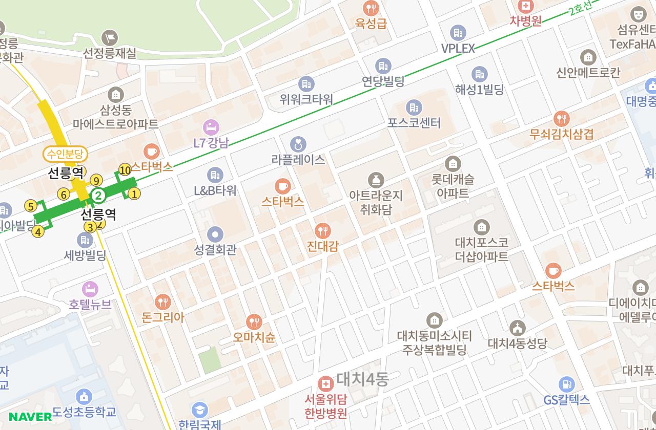 위치 지도