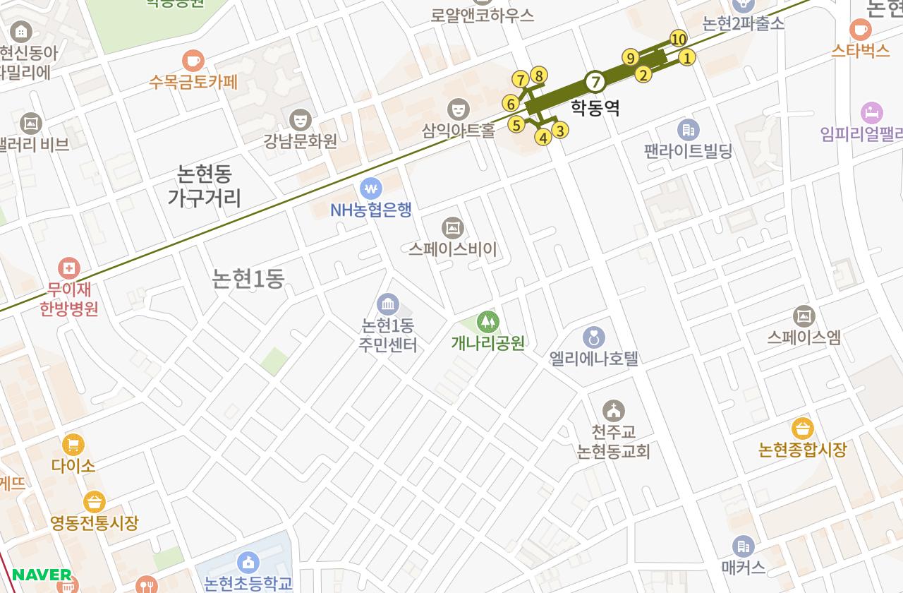 위치 지도