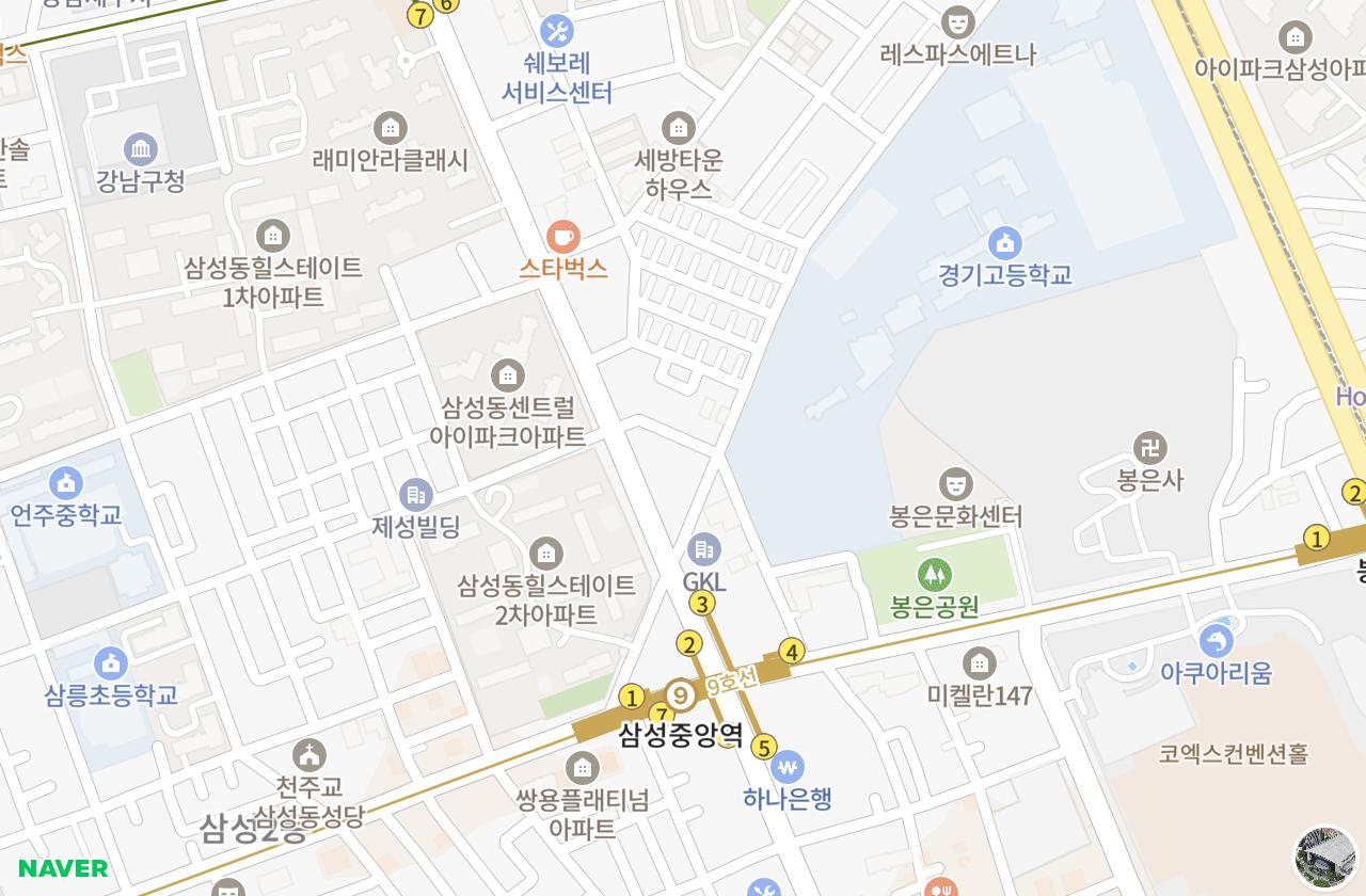 위치 지도