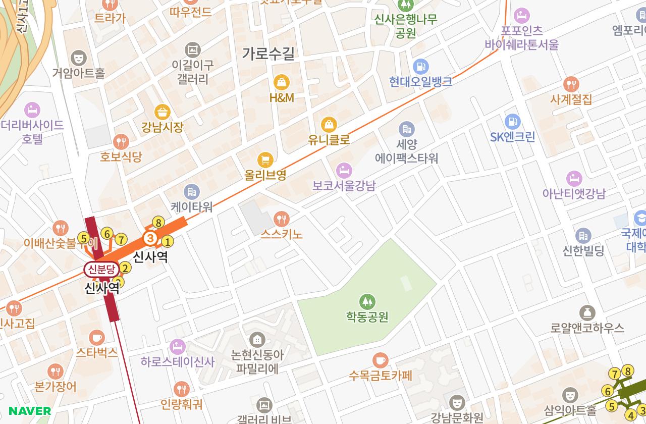 위치 지도