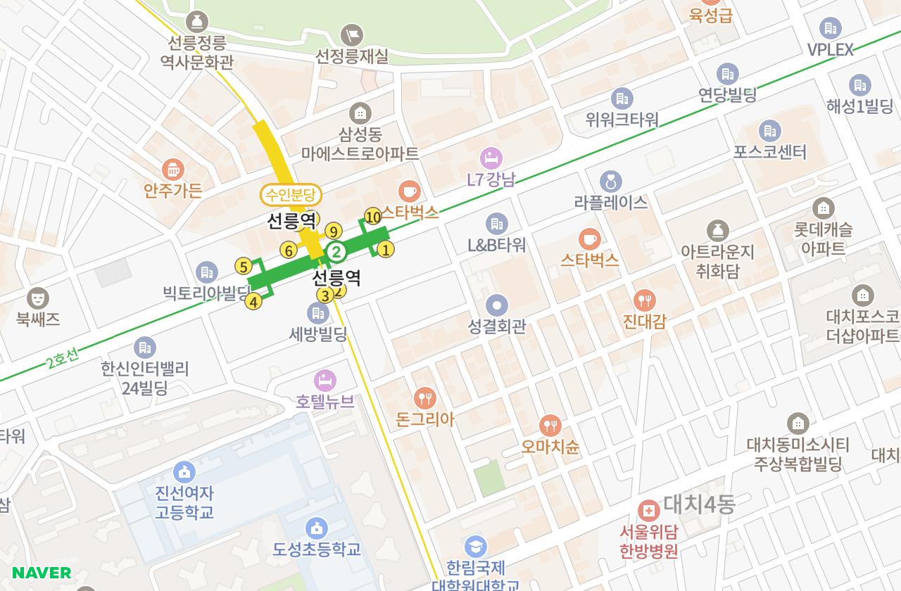 위치 지도