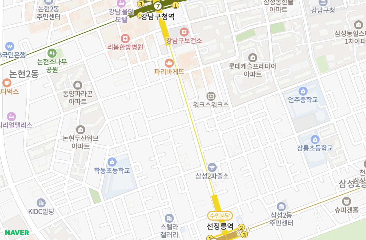 위치 지도