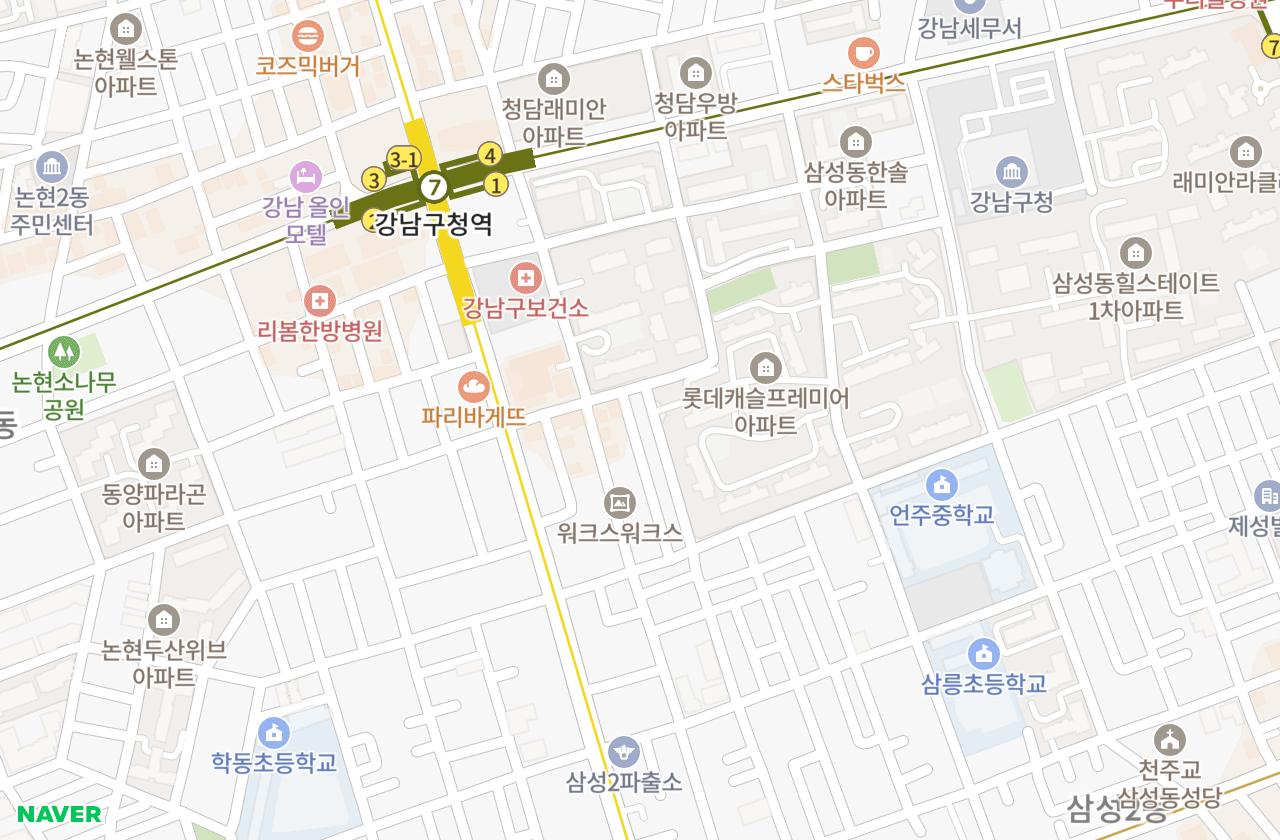 위치 지도