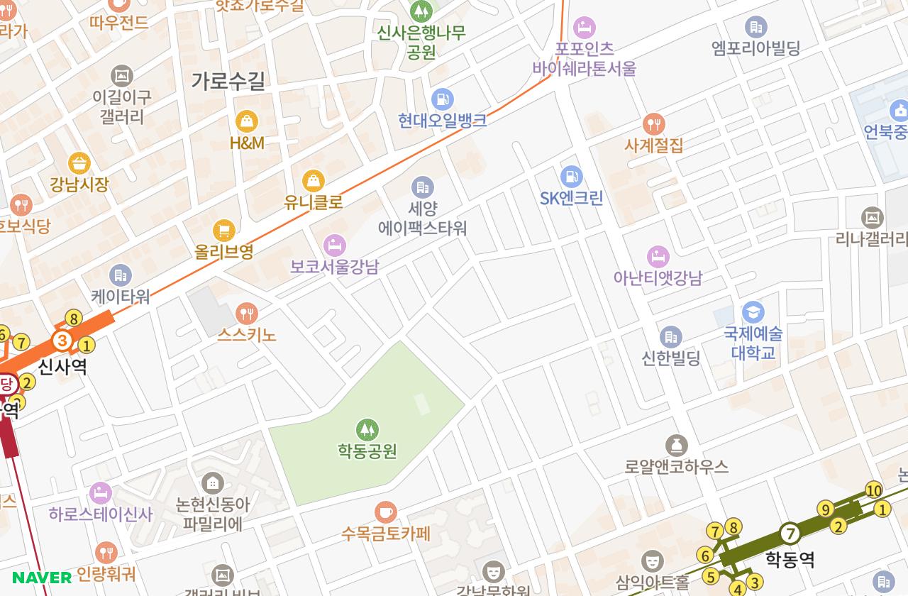 위치 지도