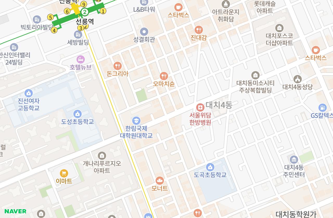 위치 지도
