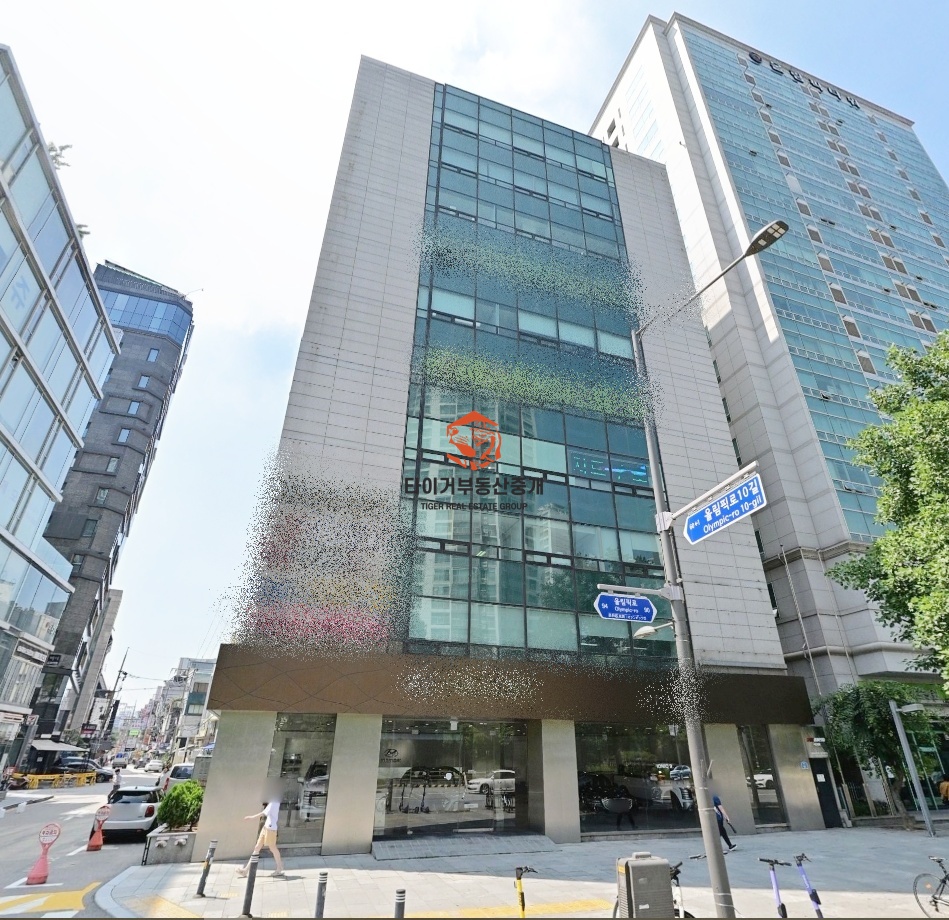 잠실동 인테리어사무실 80P 종합운동장 사거리 인테리어 완비 대로변