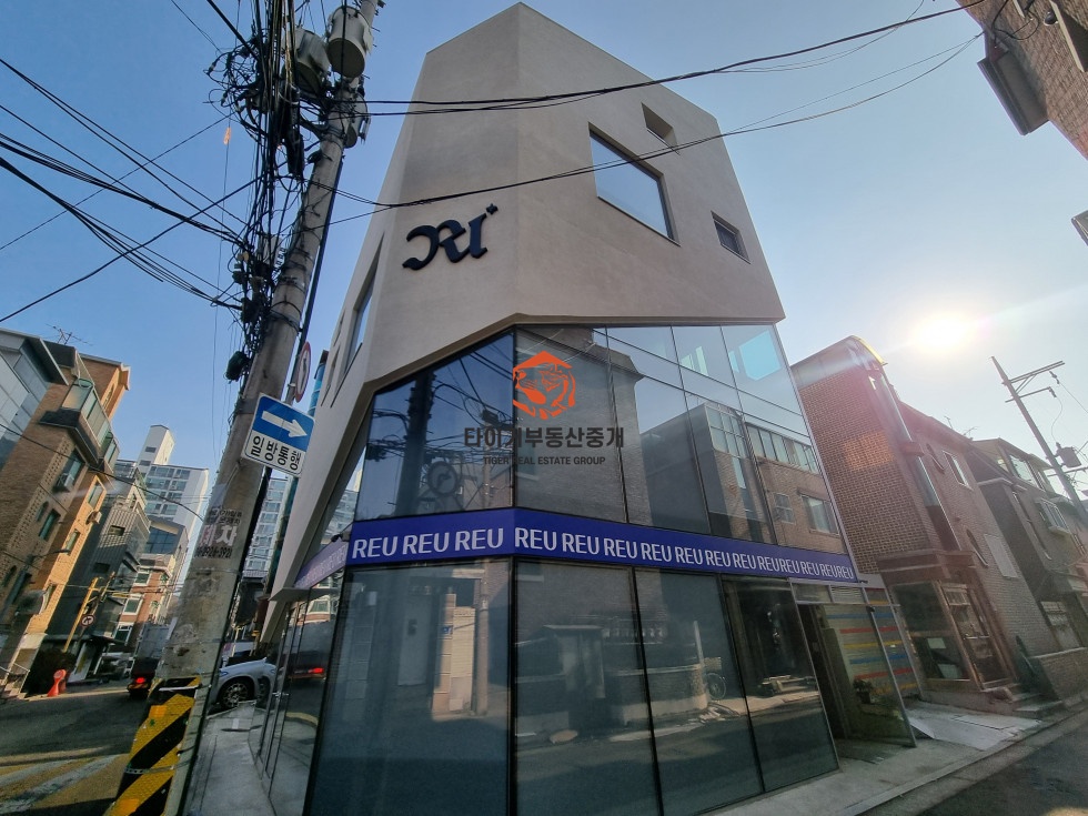 통임대 홍대입구역, 코너건물 24년신축, 힐링 사무실 임대